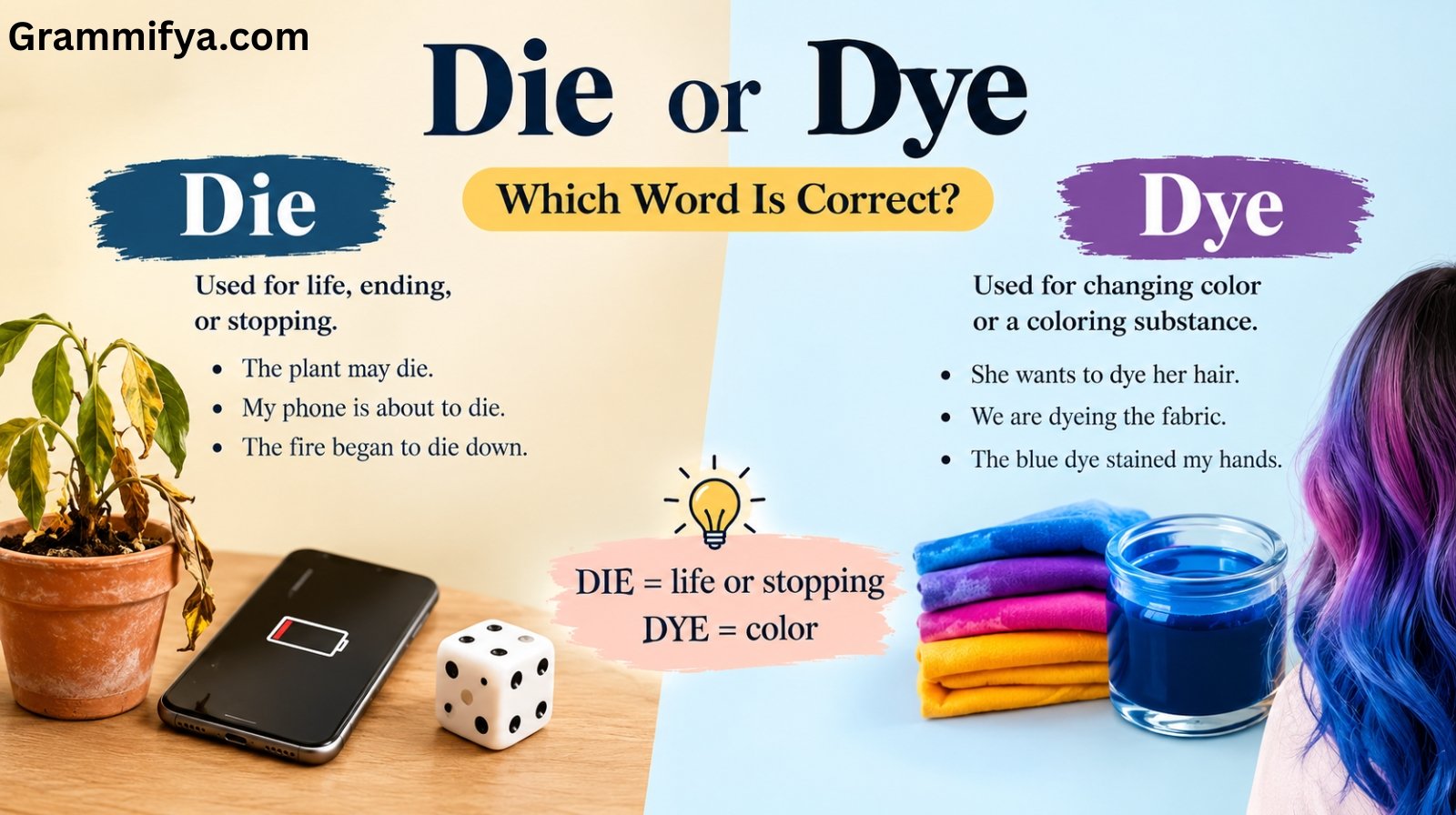 Die or Dye