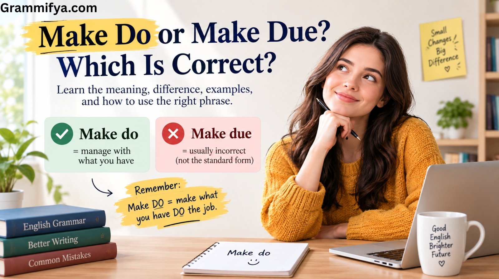 Make Do or Make Due